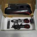 MASINGO 2 Wireless Karaoke Microphones, Integrated Bluetooth Receiver - Connects Mics and Smartphone to Any Speaker with AUX/Mic Input - Includes Singer Vocal Removal Mode + Charging Base - A12