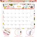 Wall Calendar 2026-2027 - 2026-2027 Calendar from Jul. 2026 to Dec. 2027, 14.75 x 11.5, Monthly Calendars 2026-2027 with Hanging Hole, Large Blocks