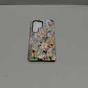 Case for Samsung Galaxy S25 Ultra,Stained Glass Bloom Flower Phone Case Drop Resistant Glossy 2 in 1 Solid Dual-Layer Cover for Girl Women