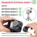 3.5mm Audio Mic & USB-C Adapter Accessories for DJI Osmo Action 1 Camera (Only) with 3.5mm Microphones Jack & USB-C Connector