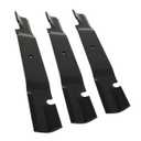 Grasshopper Set of 3 Mower 21" High-Lift Notch Lawn Mower Blades, GrassMax Blade, for All 61" FrontMount and MidMount Duramax Decks, OEM Yard Mowing Replacement Part 320245