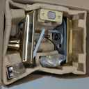Schlage Camelot Electronic Keypad Deadbolt Lock, Keyless Front Door Entry, Mechanical Key Backup Included, Bright Brass, BE365 CAM 505