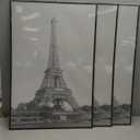 upsimples 24x36 Poster Frame Black 3 Pack, Scratch-Proof Picture Frames 24 x 36 for Photo Gallery - Slide-In Strips, Horizontal or Vertical Wall Mounting