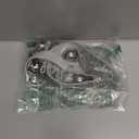 Leather Dog Doorbells for Door Knob, Adjustable Brass Potty Training Bells for Puppy to Go Outside, Easy Dog Door Bell for Potty Training