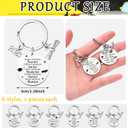 Landical 12 Pcs Graduation Gifts for Her Him Class of 2026 Gifts Keychain Bulk for College High School Gifts for Women Men