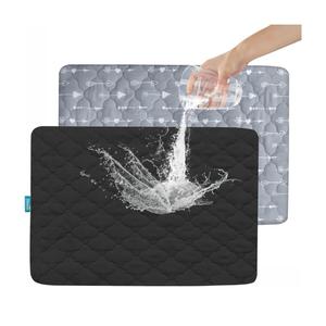 2 Pack Pack and Play Mattress Protector Sheets Fitted Waterproof Playard Mattress Pad Cover, Compatible with Graco Pack n Play & Dream On Me & Pamo Babe, Playpen/Playard Sheet, Arrow&Black, 39" x 27"