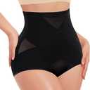 Werena Tummy Control Shapewear Panties for Women High Waisted Body Shaper Slimming Shapewear Underwear Girdle Panty XL