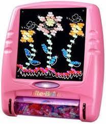 Vintage Travel Hasbro Lite Brite Toy 