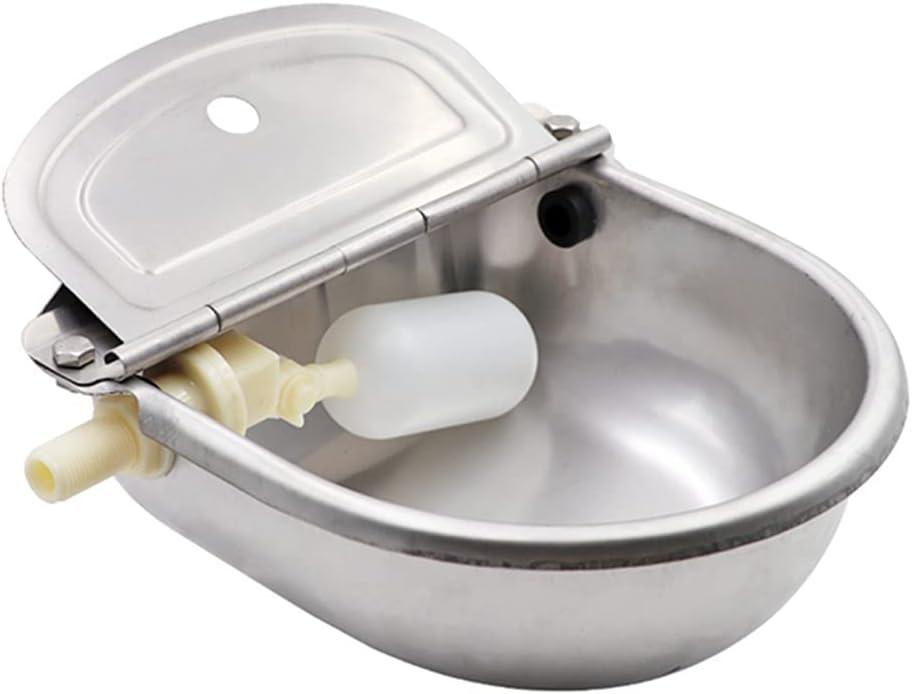 Automatic Livestock Waterer for Cattle, Dogs, Chicken, 304 Stainless Steel
Rust-Proof Auto Refill Float Valve, Wall Mount, Easy Install & Clean, for Horse Sheep Pig, Livestock Water Trough Bowl