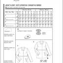 Burda Style X06041BURDA Misses' Coat and Jacket Sewing Pattern Packet, Design Code B6041, Sizes 8-18 (34-44)