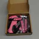 Hi-Spec Electric Screwdriver 27pc 3.6V Pink USB Small Power Screwdriver Set. Cordless & Rechargeable with Driver Bit Set
