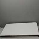 34" Folding Table, Portable Square Folding Card Table with Collapsible Legs & Carrying Handle, Plastic Tables for Camping,Picnic, Office, Party, White