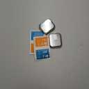 Misxi 2 Pack Hard PC Case with Tempered Glass Screen Protector Compatible with Apple Watch Series 9 Series 8 Series 7 45mm, Anti-Drop Scratch Resistant Lightweight Cover for iWatch, 2 Starlight