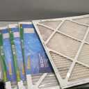 Filtrete 25x25x1 AC Furnace Air Filter, MPR 700, MERV 8, Tough on Pollen, Easy on Airflow, 3-Month Pleated 1-Inch Electrostatic Air Cleaning Filter, 4-Pack (Actual Size 24.81 x 24.81 x 0.81 in)