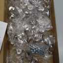 Ravinte 30 Pack Brushed Nickel Round Zinc Cabinet Knobs for Kitchen Bathroom Closet Dresser Cabinets