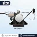 747-302 Left Driver Side Power Sliding Door Motor Assembly w/Cable Compatible with Odyssey 3.5L V6 2011-2017, Replace 72050-TK8-305, 72050-TK8-A01, 72050TK8A01