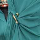 PRETTYGARDEN Women's Fall Wedding Guest Cocktail Midi Dresses Elegant Long Sleeve Bodycon Ruched Dress Fashion Clothing
Size Small