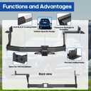 Class 3 Trailer Hitch for 2019-2020 Hyundai Santa Fe,2016-2020 KIA Sorento