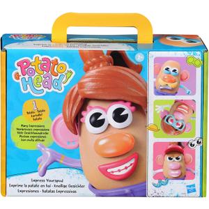 Potato Head Express Yourspud Playset with 1 Potato Body and 32 Accessories, Creative Toddler and Preschool Toys for Boys and Girls 2 Years and Up 