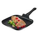 LECOOKING Nonstick Crepe Pan, 8.5 Inch Griddle Pan, Fry Pans for Cooking Eggs, Omelettes, and More - Non-Stick Marble Coating Skillet Induction Compatible