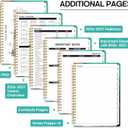 2026 Planner, Weekly and Monthly Calendar Planner Book, January 2026 - December 2026, Hardcover Spiral Planner with Monthly Tabs, Notes Pages, Perfect for Women & Men, A5 (6.4" x 8.5") - Ocean