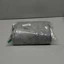 FurHaven ThermaNAP Self Warming Cat Mat/Dog Bed for Crates with Self-Warming Technology for Cozy Rest, Fully Machine Washable, Small, Plush Faux Fur, Gray