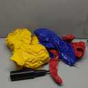 Outdoor Games for Adults and Family, Giant Tic Tac Toe Game with 10 Balls, Outside Toys for Kids Ages 8-12, 2-10 Players, Yard Pool Beach Lawn Camping (Yellow)