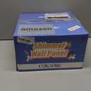 COKAOBE Light Gold Shimmer Wall Backdrop 24PCS Gold Sequins Backdrop Decoration Panels, Photo Backdrops for Birthday, Anniversary Wedding Engagement Decoration (Light Gold)