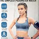 Pedometer for Walking, 3D Simple Step Counter for Walking Large Digital Display, Accurate Step Tracker with Steps Time Modes for Men Women Adults Seniors