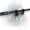 Crash Bar Engine Guard Highway Freeway Bar for Harley Touring Sports 883 softail dyna Street Bob Fat bob Breakout Low Rider V-Rod Deluxe(Gloss Black)