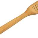 Wooden Spatula - 11.8 Bamboo Utensil Kitchen Cooking Tools Spoon, Stir Fry and Mixing, Essential Tools, Natural and High Heat Resistance for Non Stick Cookware