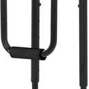Heavy Duty Adjustable Under-Desk PC Mount, Home and Office Computer CPU Holder with Secure Locking, Supports up to 66 lbs, Black, MOUNT-PC04B
