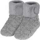 Microwavable Feet Booties for Discomfort Reduction, Heating Foot Warmer for Reduce Aching, Microwave Heating Pad for Foot, Microwavable Feet Warmers for Cold Winter, Microwave Boots for Elderly, L