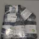 Windyun Gutter Guards Roll Black Plastic Guards Mesh Downspout Pipe Gutter Cover Filter Gutter Protection Netting with Clip Fixed Hooks Preventing from Twigs Debris Leaves Clogged (6 Set,6'' X 20')