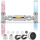 Upgraded 304 Stainless Steel Bypass Sensor Valve Kit for Instant Hot Water Recirculating System Replacement for the plastic Sensor Valve