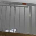 keny 36" Extra Tall Baby Gate for Stairs, 29"-42.5" Wide Auto Close Dog Gate, Pressure Mounted Easy Walk Through Pet Gate for Doorways, Durable Safety Stair Gate, White