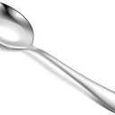 Hiware 12 Spoons Silverware Set, Food Grade Stainless Steel Flatware Cutlery Set for Home, Kitchen and Restaurant, Mirror Polished, Dishwasher Safe