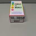 FIRST TO WORST Party Game The Card Game About How Your Friends and Family Rank Things | Funny Ranking & Guessing Board Game for Friends & Family, Game Nights, Parties & Fun Gift Ideas
