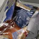 Wheat Straw Dinnerware Sets,64-Piece Plates and Bowls Sets for 8-Unbreakable,Reusable Plastic Dish Set-Dinner Plate/Dessert Plate/Cereal Bowl/Cup/Utensils-Dishwasher Safe 64P-JadePeak Lake Sunset