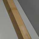 LazBlinds No Tools No Drill Cordless Bamboo Roman Shades, Light Filtering Window Treatment, Roll Up Bamboo Blinds for Window 34'' W x 64'' H, Brown
