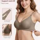 Wireless Jelly Bras for Women No Underwire Push Up Comfortable Bra