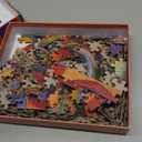 Pomegranate 500-Piece Jigsaw Puzzle for Adults, Wassily Kandinsky's Squares with Concentric Circles, Large Piece Puzzle, Matte Finish, Snug Fit