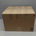 YATINEY Desktop Printer Stand, 2-Tier Printer Table with Storage Shelf, Under Desk Printer Stand for Office, Open Organizer Shelf, Easy Assembly, Rustic Brown PS02BR