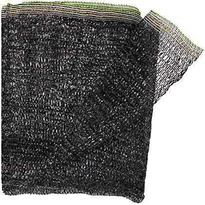 Cool Area 55% 6.5x10ft Sunblock Shade Cloth Cover Mesh UV Resistant Net for Garden Flower Plant Greenhouse, Black