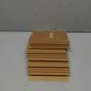 Bright Creations Clear Acrylic Place Cards for Weddings, Table Seating (5x7 In, 20 Pack)