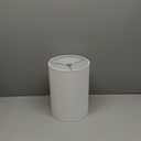FenchelShades.com 12" Top Diameter x 12" Bottom Diameter x 14" Height Fabric Drum Lampshade Spider Attachment (Linen White)