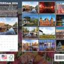 Amsterdam Calendar 2026 Monthly Wall Calender 12 Month | American Made In The USA