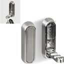 2 x Foldable Wall Hooks Folding Hooks Zinc Alloy for Hanging Coat Bag Backpack Towel Key Bathroom Closet Entryway Kitchen Round (Silver, 2 Pcs)