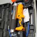 Electric Grease Gun, Cordless Battery Powered Grease Gun Kit with 2 * 2.0AH Batteries & Bright LED Light, 12,000 PSI 5.3 oz/min, Bulk Lubricant Only|Not Use for Standard Cartridge