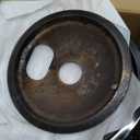 Electric Stove Burner Drip Pans WB31M19(8) WB31M20(6) Electric Stove Top Burner Replacement WB30M1(6") WB30M2(8") Compatible for G-E Hot-point Ken-more General Electric Stove Parts by MIFLUS